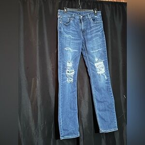 Men’s Levi 511 red tag pants in size 32x34.